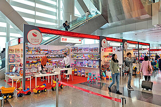 Various exhibitors within the World of Toys programme